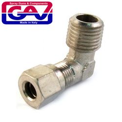 GAV Conical Male Elbow 8 X 3/8